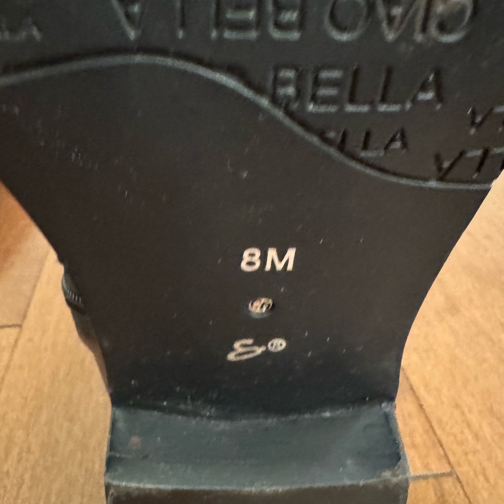 Ciao Bella Black Leather Riding Boot - Picture 13 of 16